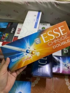 บุหรี่ ESSE Change Double Orange Apple Mint