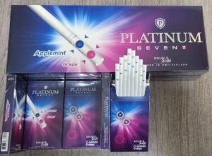 Platinum Seven 7 Double Grape Slims บุหรี่สำหรับไลฟ์สไตล์