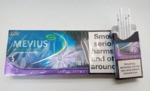 Mevius Premium Menthol Option Purple ซองแข็ง