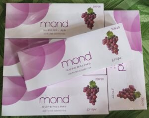 บุหรี่ Mond Grape Slims นิยมในไทย