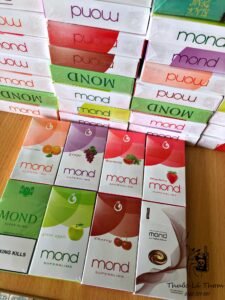 Mond Orange Mint Superslims บุหรี่นำเข้า