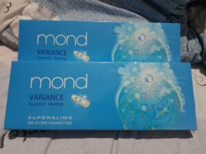 บุหรี่ Mond Variance Gummint Menthol 1 คอต