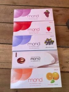 Mond Dual Gum Korea – ซองแข็ง 20 มวน หอมมิ้นท์เมนทอล