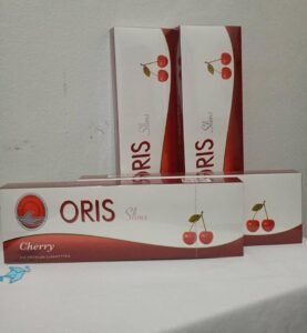 บุหรี่ Oris Cherry ซองแข็ง ฟิลเตอร์ดี