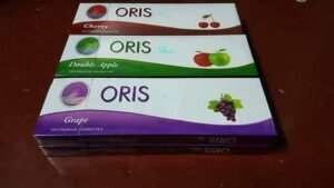 บุหรี่ Oris Grape Slim กลิ่นไม่ฉุน