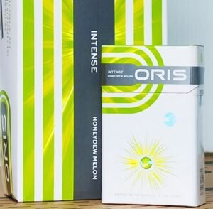 บุหรี่หอมผลไม้ Oris Intense Honeydew Melon Premium ซองแข็ง