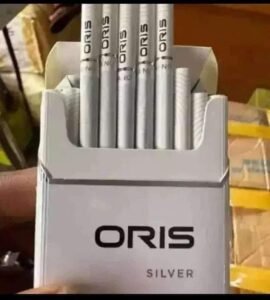 Oris Silver Slims (ซองแข็ง) บุหรี่เบา