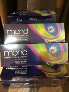 Mond Dual Burst Blueberry & Mint เม็ดบีบ