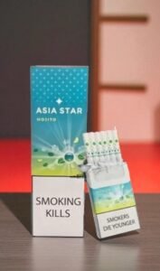 ASIA STAR MOJITO ซองแข็ง บุหรี่เมนทอลเย็นฉ่ำ ❄
