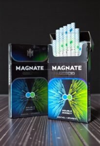 Magnate Double Impact Menthol Spearmint Super Slims ของแท้
