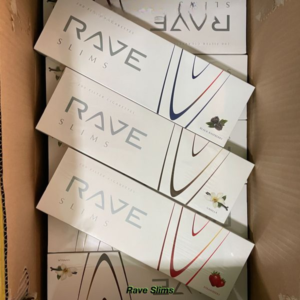 บุหรี่ Rave สีเหลืองทอง