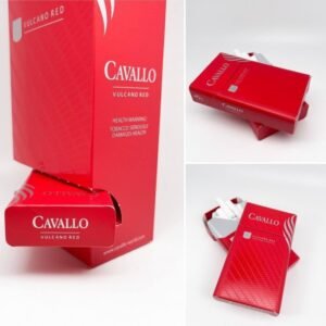 บุหรี่นำเข้าอินโดนีเซีย Cavallo Vulcano Red