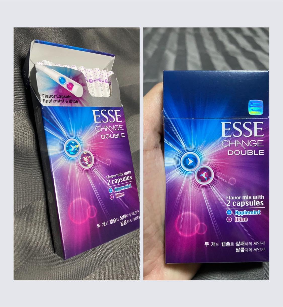 บุหรี่ Esse Change Double Wine Apple Mint พรีเมี่ยม