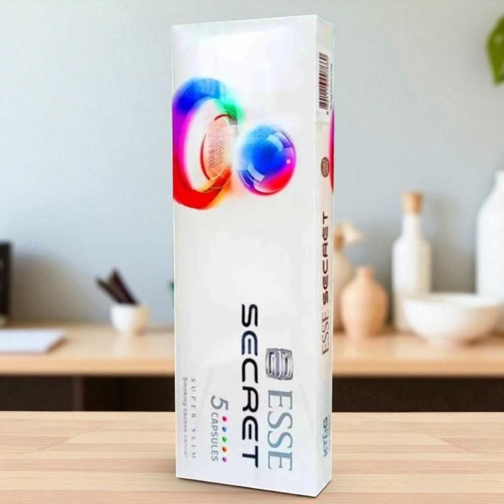 บุหรี่ Esse Secret 5 Random เม็ดบีบ