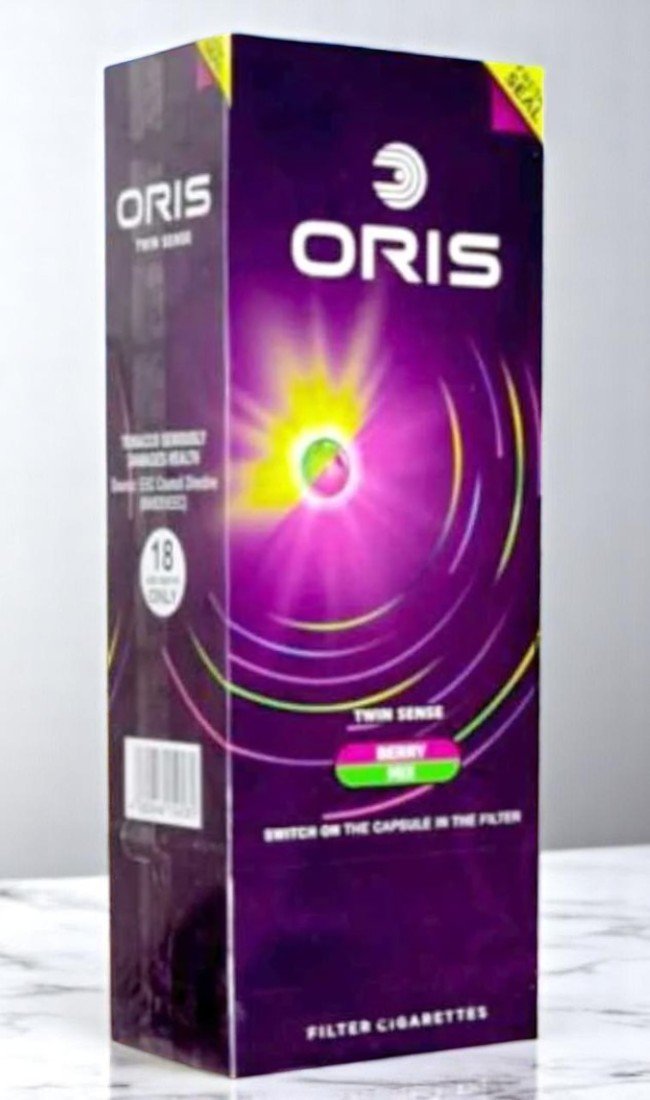 Oris Twin Sense Berry Mix (2เม็ดบีบ)