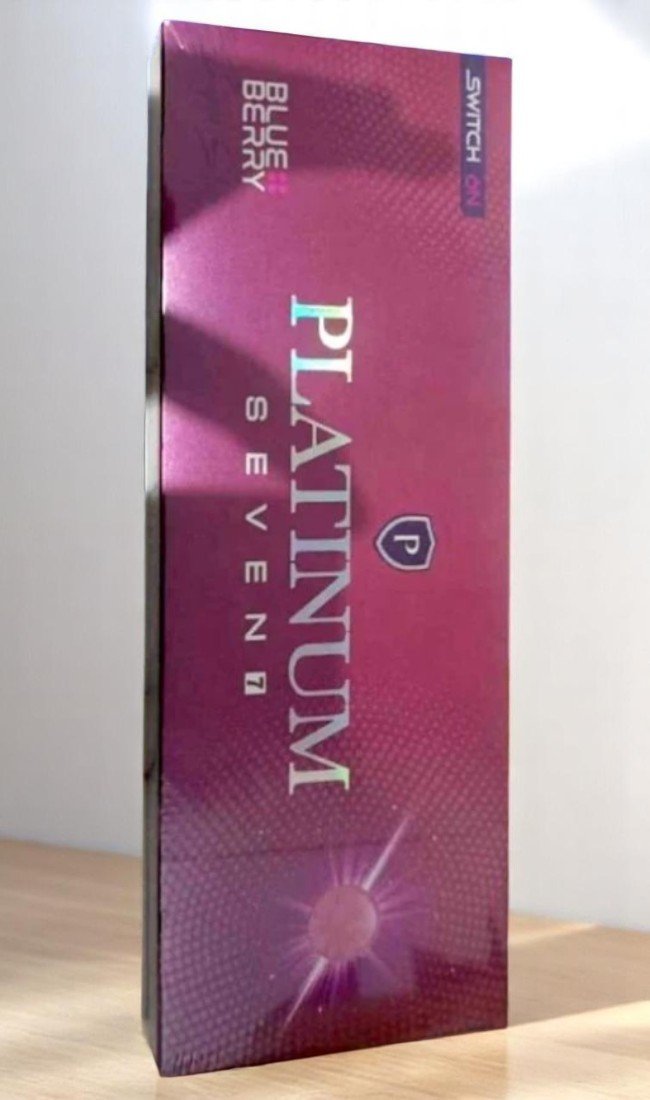 Platinum Seven Blueberry (1เม็ดบีบ)