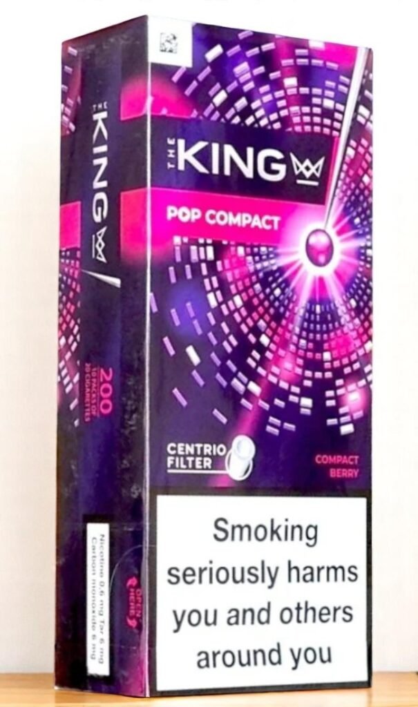 The King Compact Berry Cigarettes