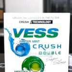 Vess Crush Double Menthol & Mint Slims (2เม็ดบีบ)
