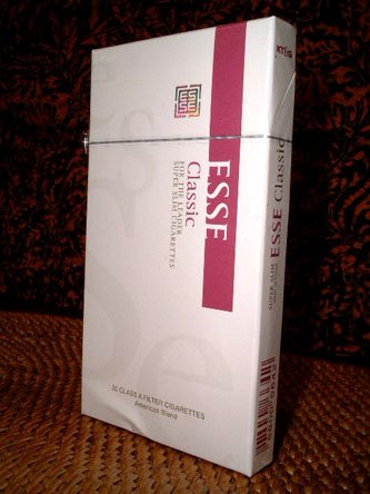 บุหรี่ Esse Classic นำเข้าจากเกาหลี