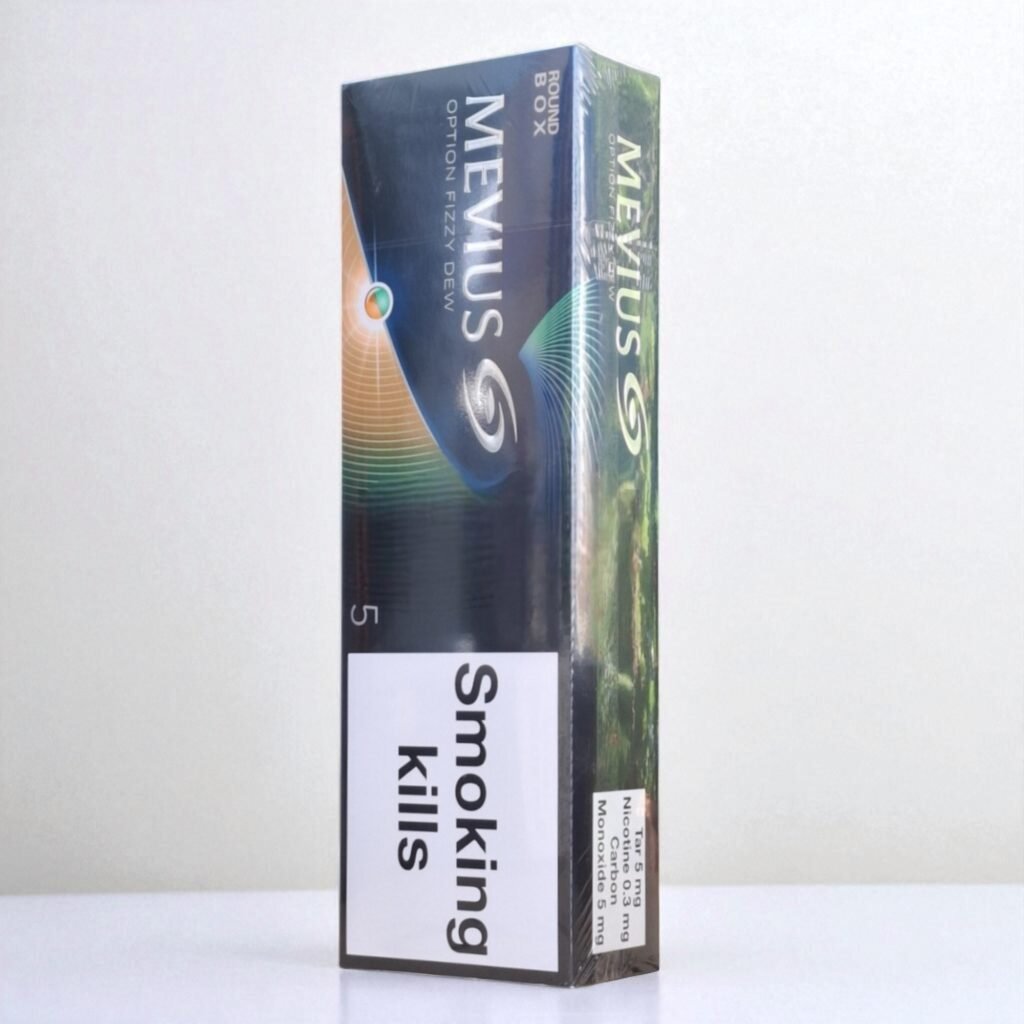 Mevius Option Menthol Fizzy Dew ราคาแพ็ค