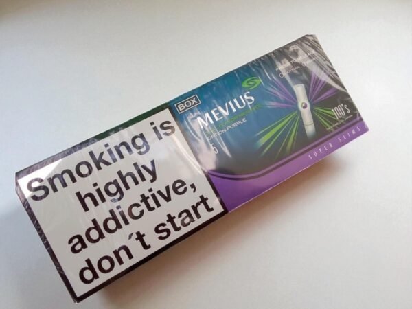Mevius Premium Menthol Option Purple สูบง่าย