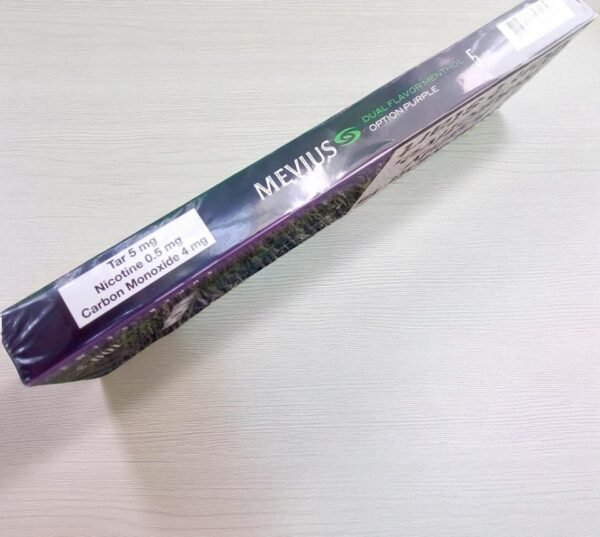 Mevius Premium Menthol Option Purple ความเย็น