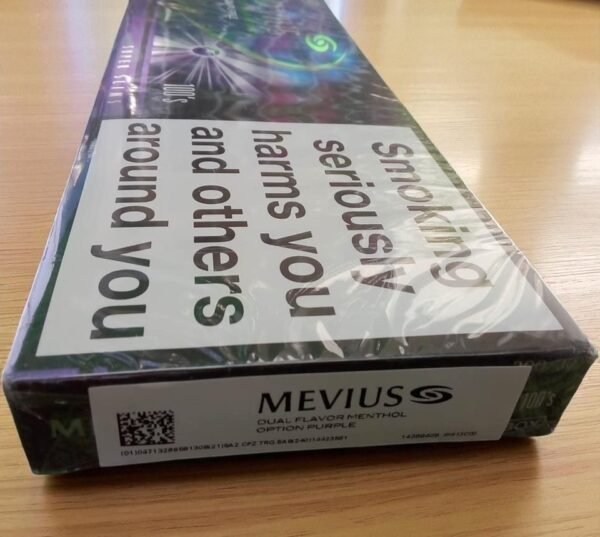 Mevius Premium Menthol Option Purple นิโคติน