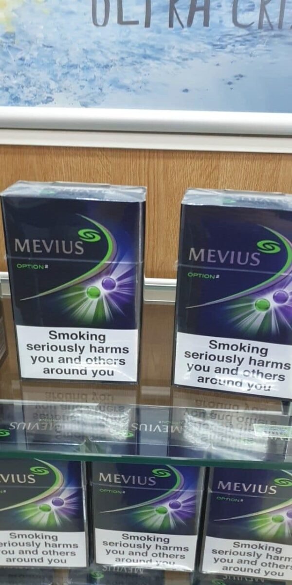 Mevius Option Blueberry & Menthol สั่งซื้อออนไลน์