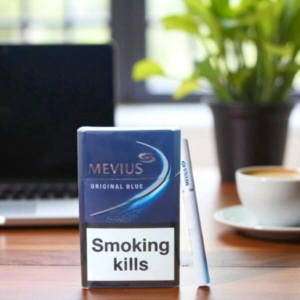 Mevius Original Blue Normal ซองแข็ง