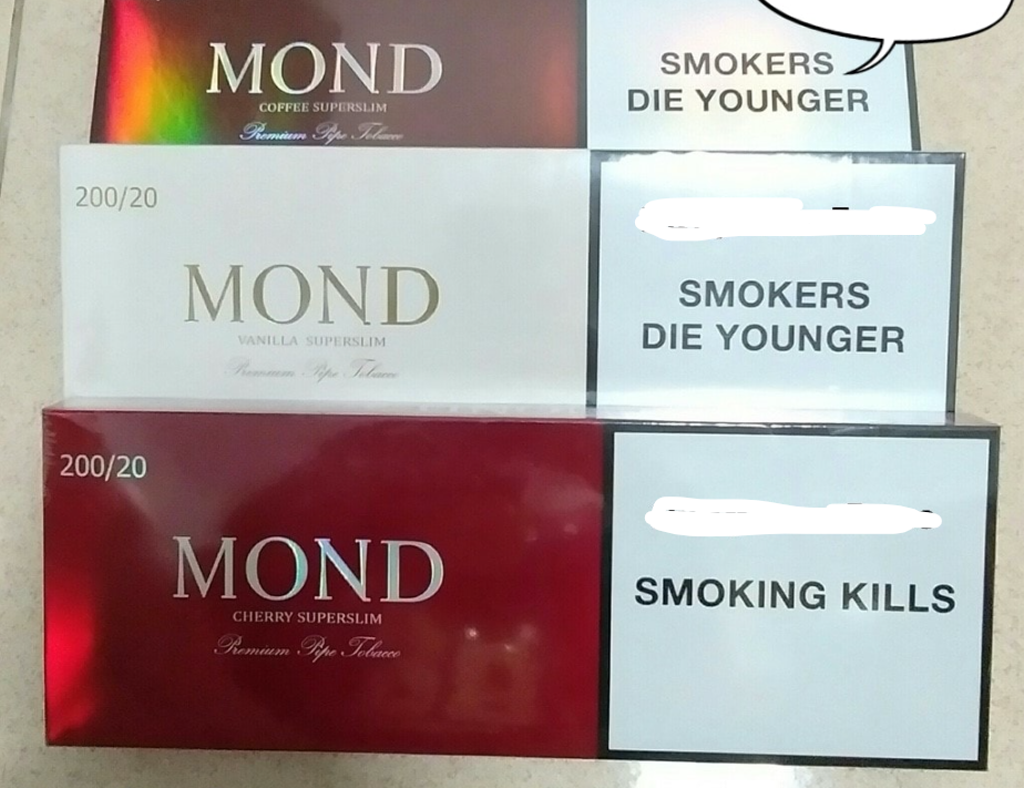 บุหรี่เกรดพรีเมี่ยม Mond