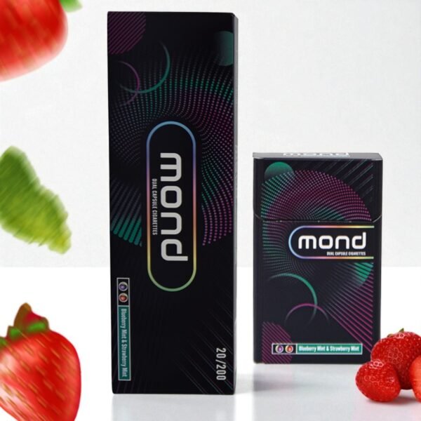 Mond Dual Strawberry Mint ไม่แสบคอ