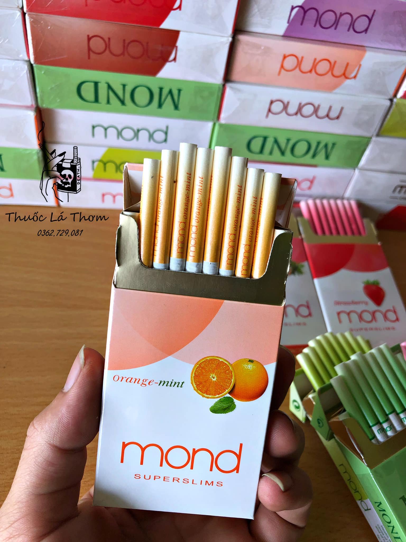 Mond Orange Mint Superslims สั่งซื้อ