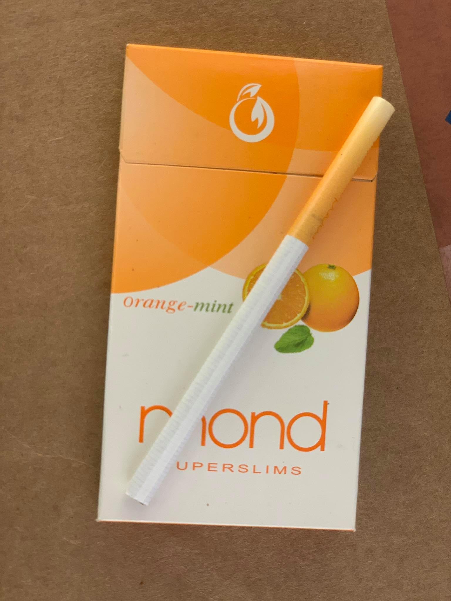 Mond Orange Mint Superslims บุหรี่ที่ดีที่สุด