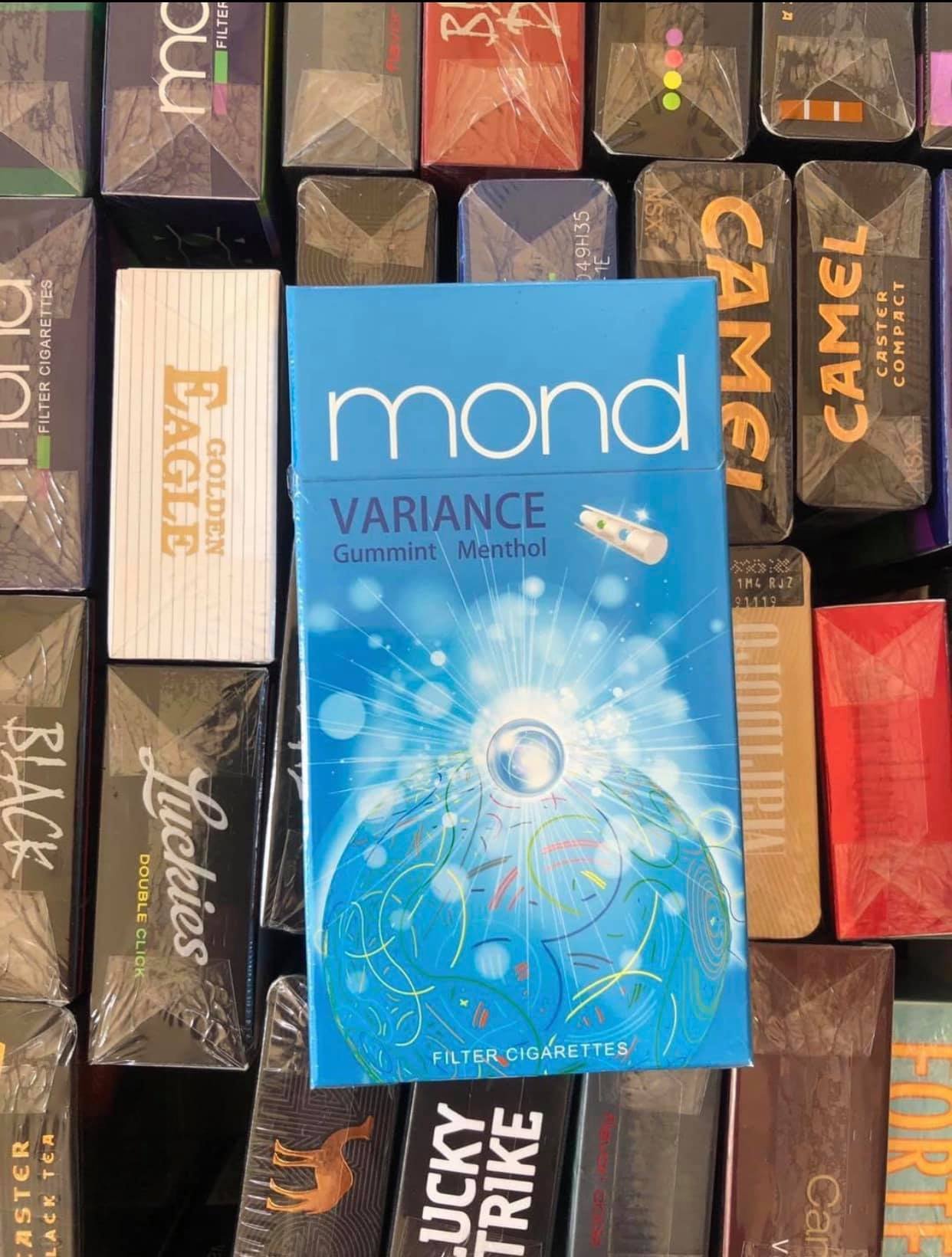 บุหรี่ Mond Variance Gummint Menthol ซื้อจำนวนมาก
