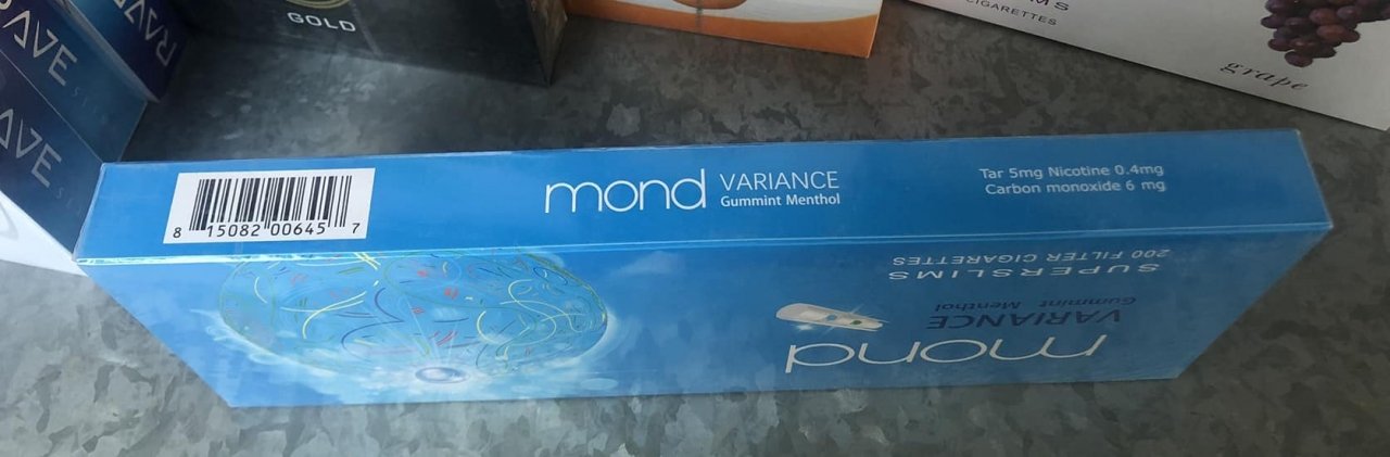 บุหรี่ Mond Variance Gummint Menthol ร้านค้า