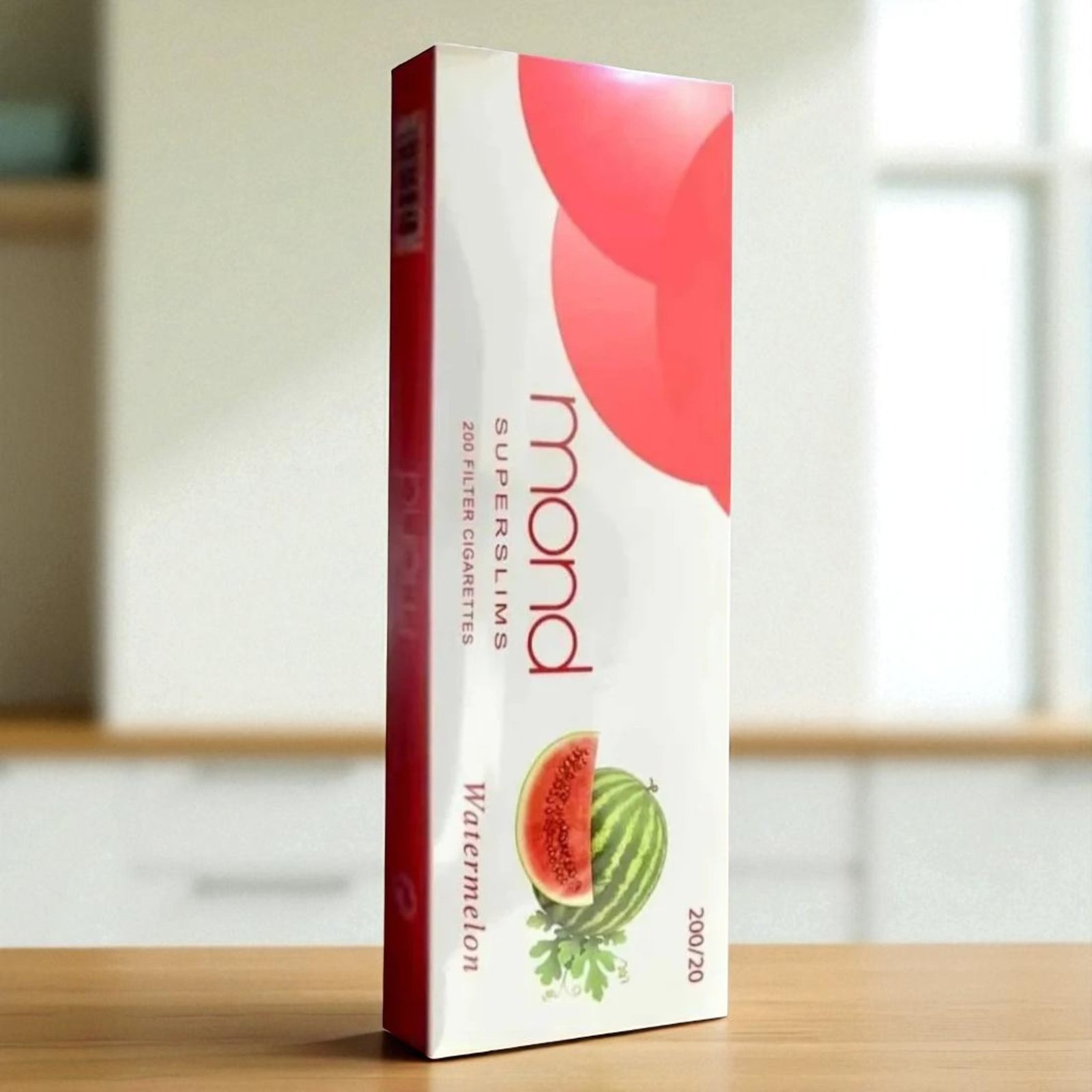 บุหรี่ที่นำเข้าจากต่างประเทศ Mond ซองแข็ง