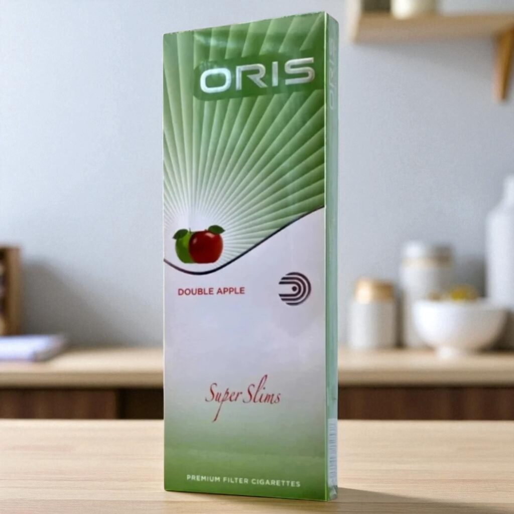 บุหรี่ Oris Double Apple Slim ซองแข็ง สินค้าคุณภาพ