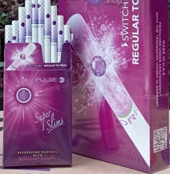 Oris Pulse Blueberry Blast Slims ซองแข็ง ร้านค้า