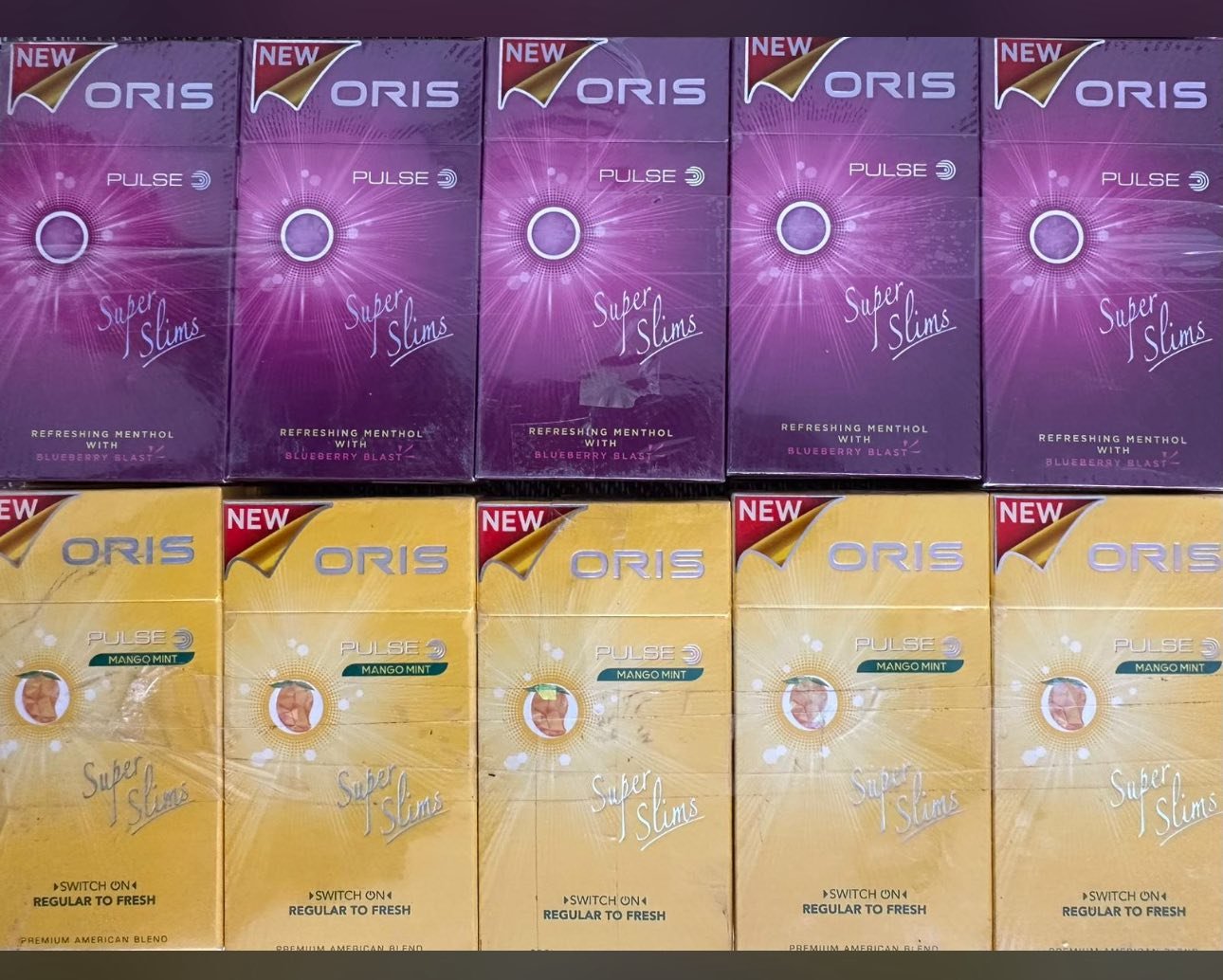 Oris Pulse Blueberry Blast Slims ซองแข็ง ถูก