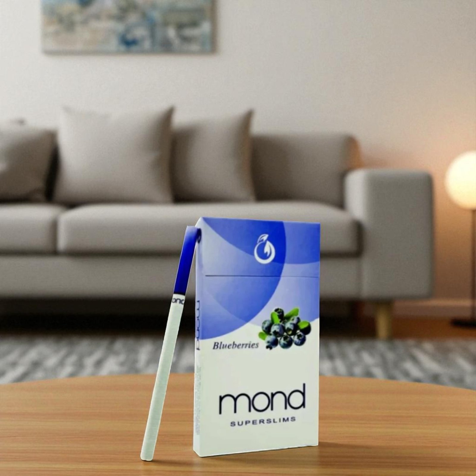 บุหรี่ Mond Blueberries Slims คุณภาพ