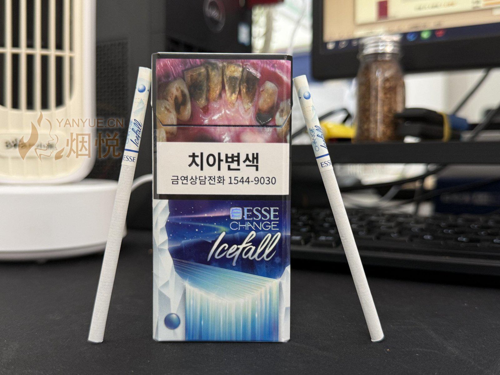 บุหรี่ ESSE Change Ice Fall นิโคติน 0.10mg