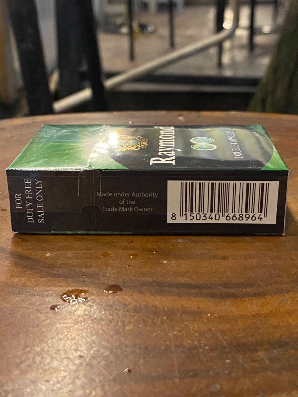 บุหรี่ Raymond Double Capsule ข้อมูล