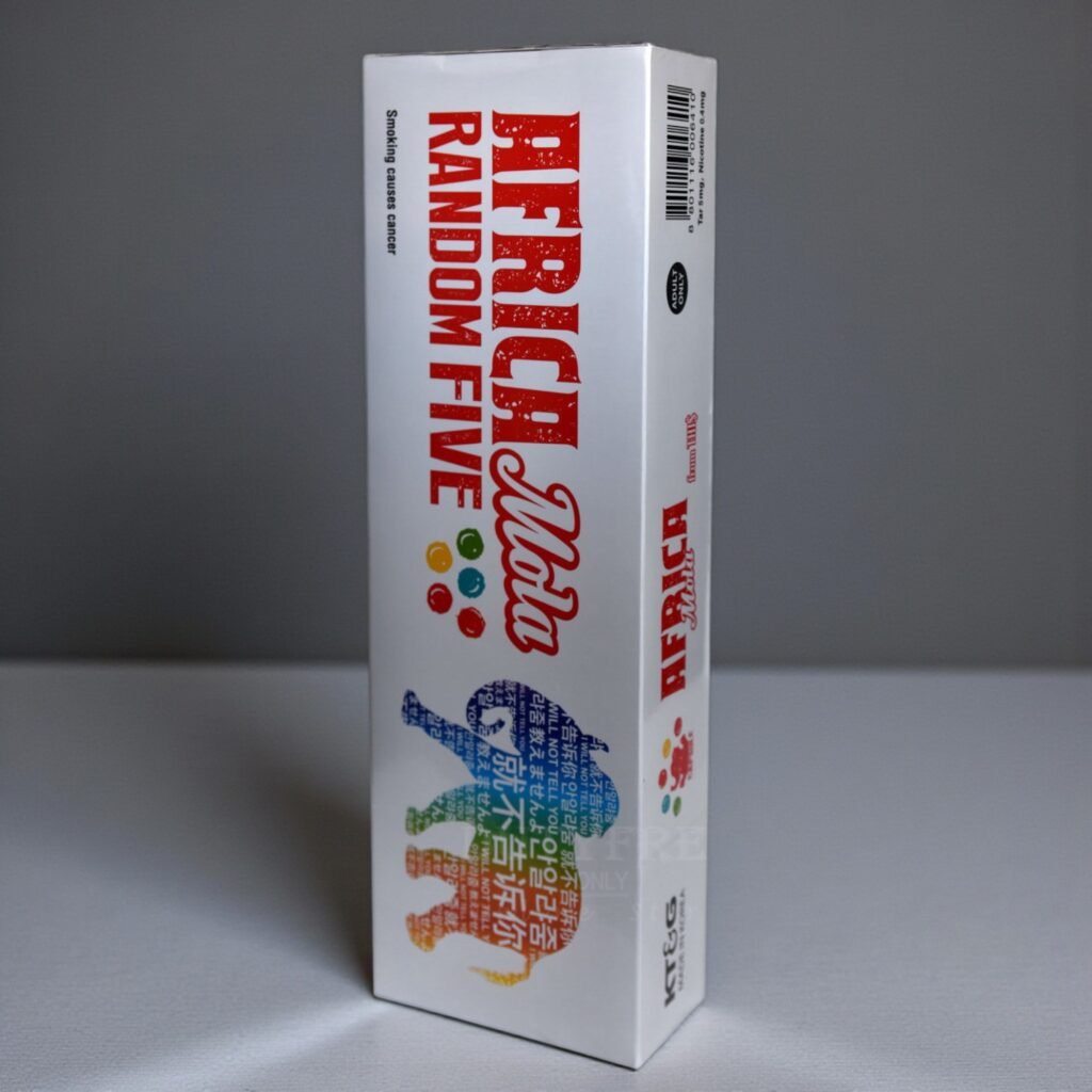 บุหรี่ Africa Mola Random Five นิโคติน 0.4mg