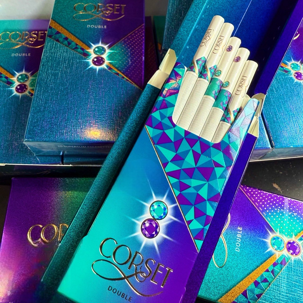 บุหรี่มินิซิกการ์ CORSET ซองละ 20 มวน