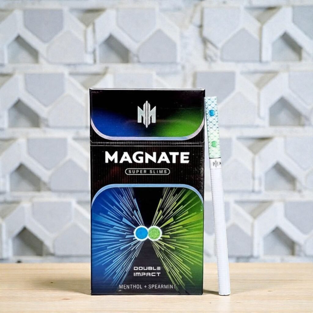 Magnate Double Impact Menthol Spearmint Super Slims เย็นแค่ไหน