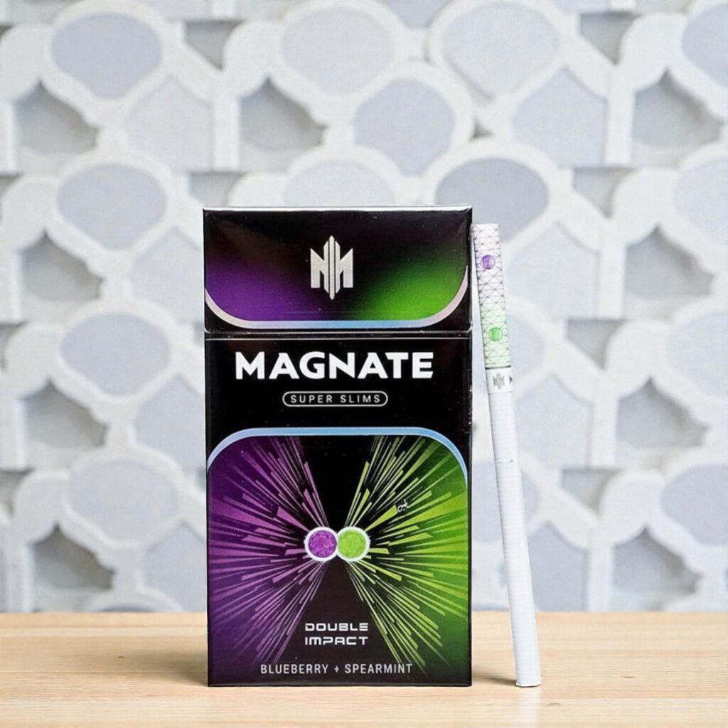Magnate Double Impart Blueberry Spearmint กลิ่น