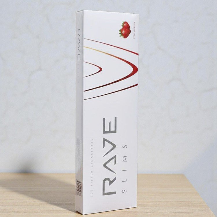 บุหรี่ Rave สีชมพู